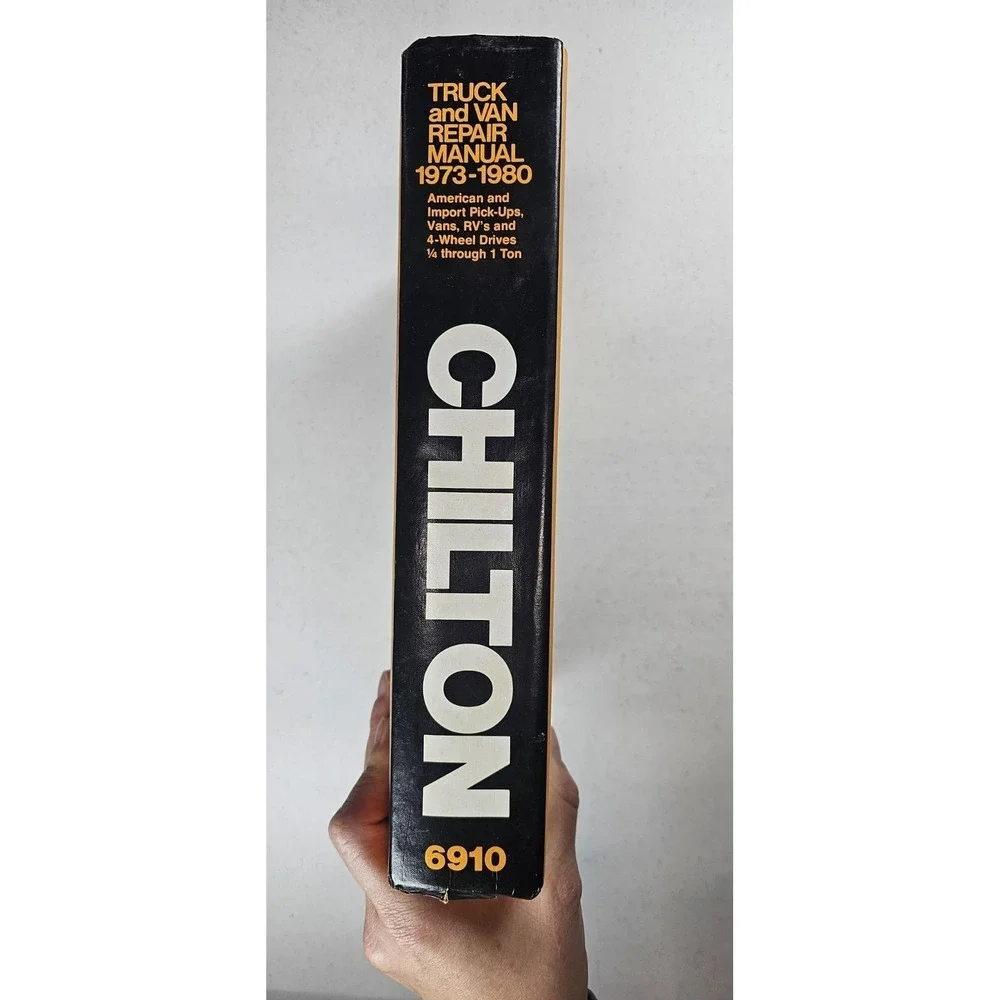 Chilton Truck & Van Repair Manual 1973-1980 Hardcover DIY‎ Mechanics Guide